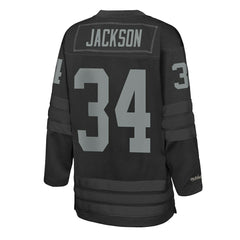 Bo Jackson Las Vegas Raiders Youth Hockey Fashion Jersey - Black - Mitchell & Ness