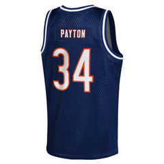 Walter Payton Chicago Bears Youth Retired Player NFL Basketball Fashion Jersey - Navy - Mitchell & Ness