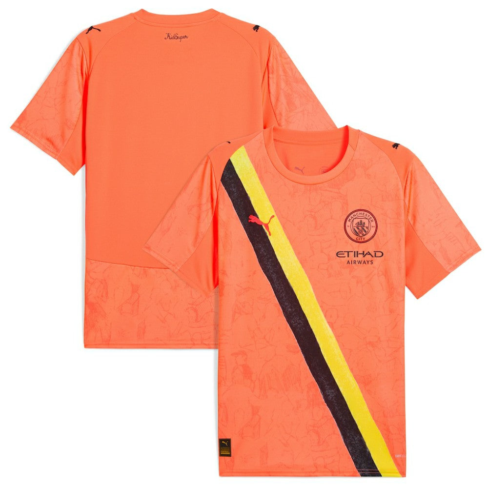 Puma - Manchester City x KidSuper 2025 FIFA Club World Cup Replica Jersey - Orange
