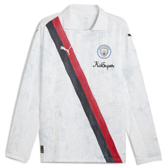 Puma - Manchester City x KidSuper 2025 FIFA Club World Cup Retro Long Sleeve T-Shirt - White