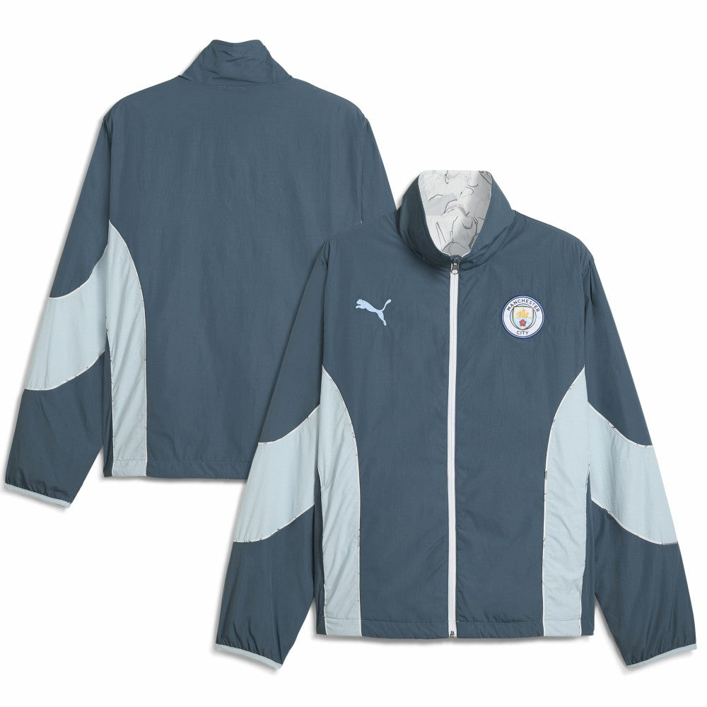 Puma - Manchester City x KidSuper 2025 FIFA Club World Cup Reversible Full-Zip Jacket - Gray