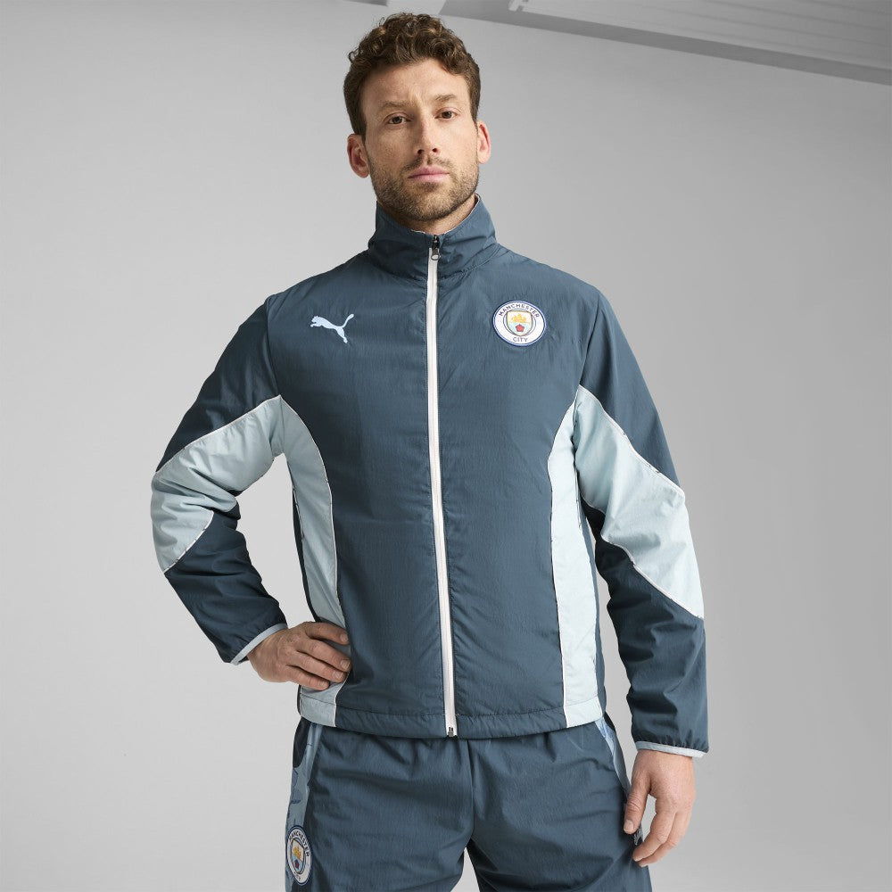 Puma - Manchester City x KidSuper 2025 FIFA Club World Cup Reversible Full-Zip Jacket - Gray