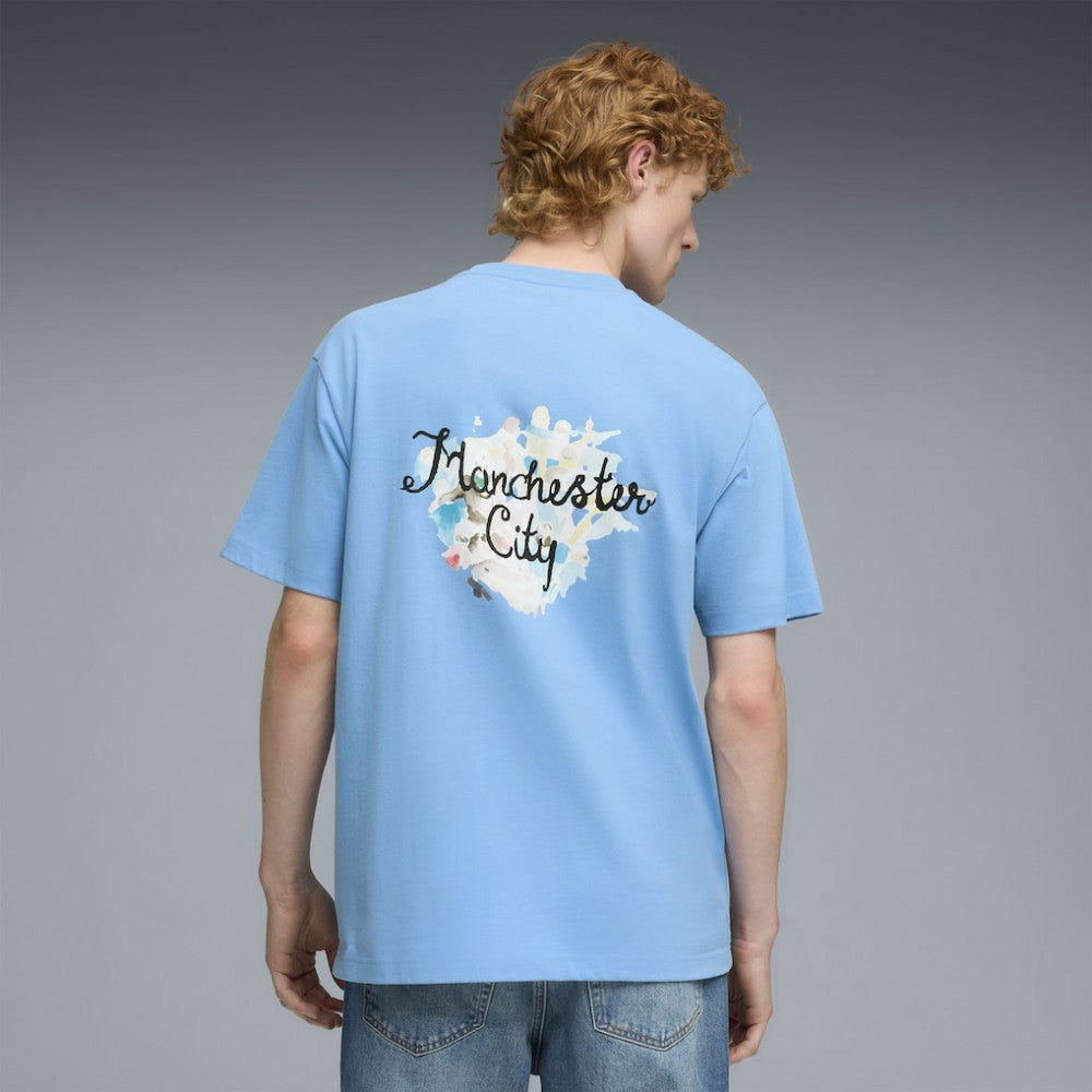 Puma - Manchester City x KidSuper 2025 FIFA Club World Cup Graphic T-Shirt - Light Blue