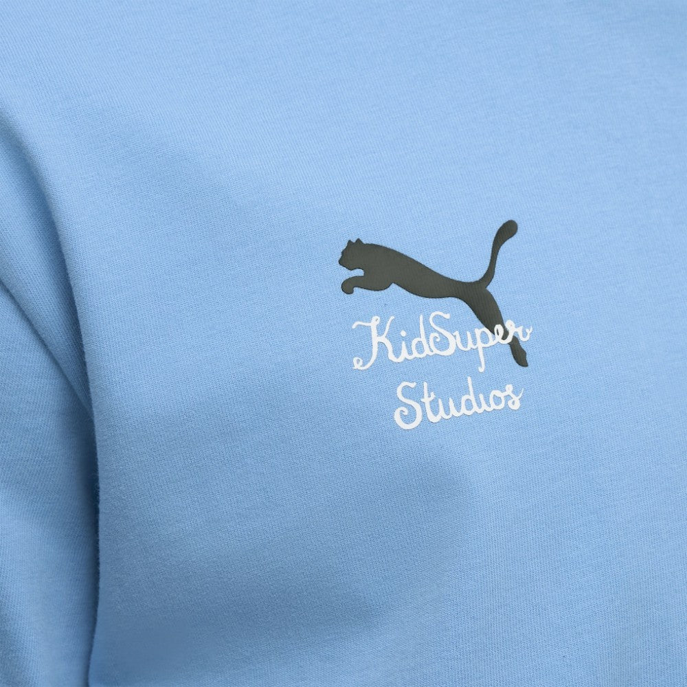 Puma - Manchester City x KidSuper 2025 FIFA Club World Cup Graphic T-Shirt - Light Blue
