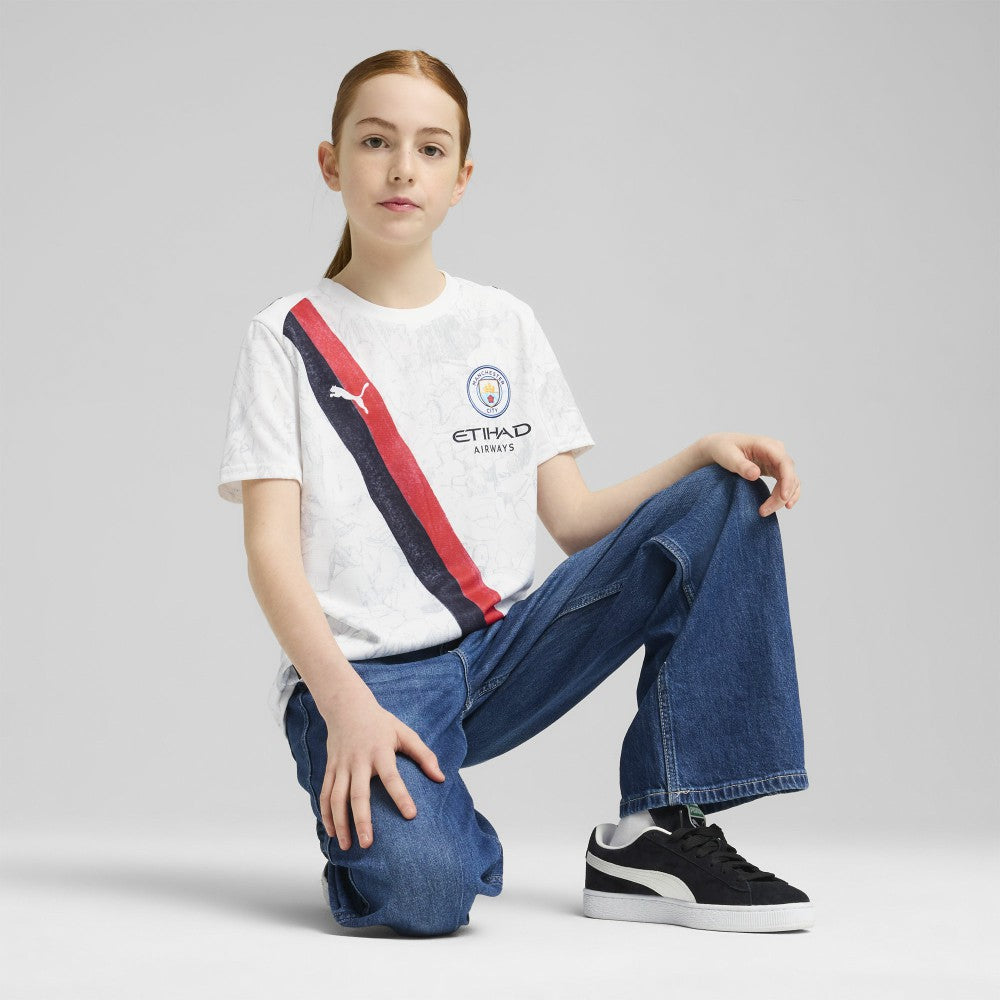 Puma - Manchester City x KidSuper Youth 2025 FIFA Club World Cup Replica Jersey - White