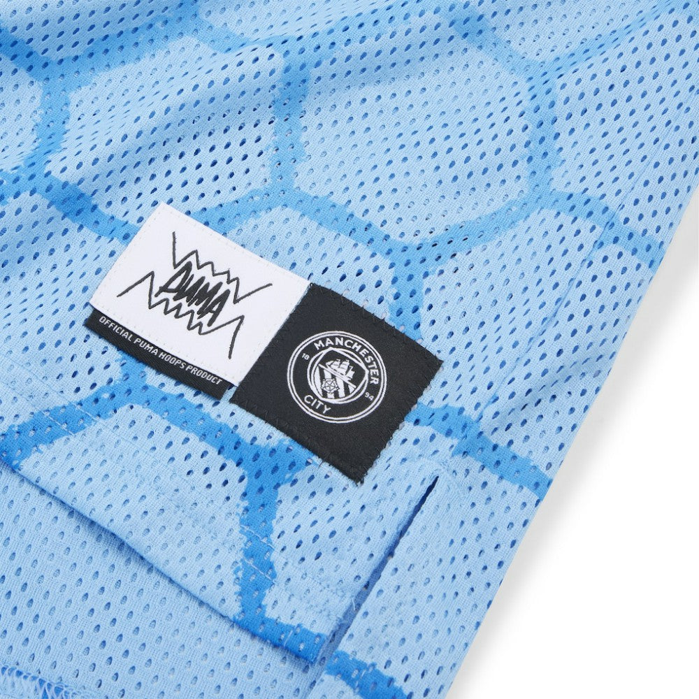 Puma - Manchester City 2025 FIFA Club World Cup dryCELL Basketball Jersey - Light Blue