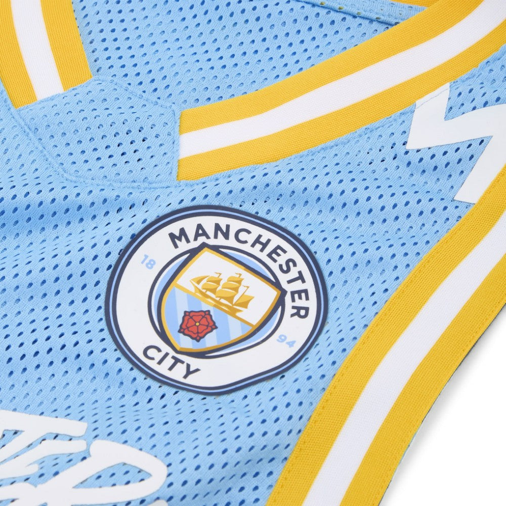 Puma - Manchester City 2025 FIFA Club World Cup dryCELL Basketball Jersey - Light Blue