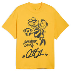 Puma - Manchester City 2025 FIFA Club World Cup Hoops T-Shirt - Yellow