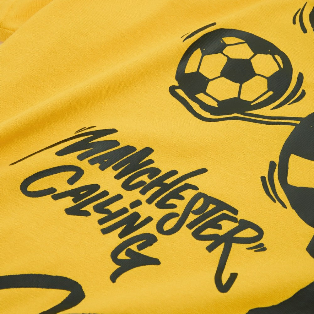 Puma - Manchester City 2025 FIFA Club World Cup Hoops T-Shirt - Yellow
