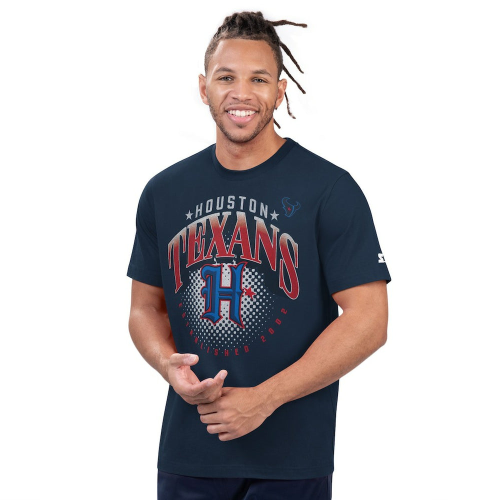 Houston Texans Starter Prime Time T-Shirt - Navy - NFL