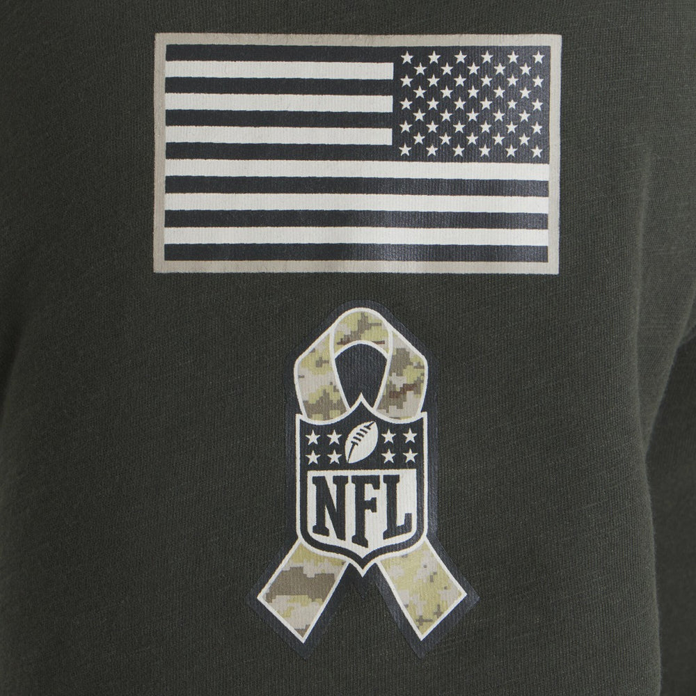 Denver Broncos 2025 Salute to Service Sideline Slub Dri-FIT T-Shirt - Forest Green - Nike