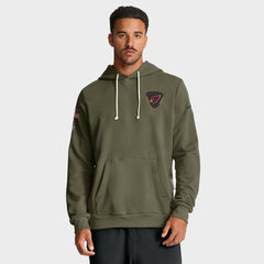 Arizona Cardinals 2025 Salute to Service Sideline Standard Issue Dri-FIT Hoodie - Olive - Nike
