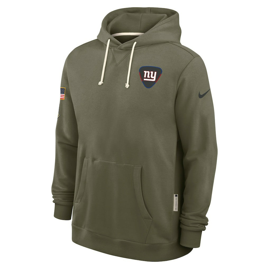 New York Giants 2025 Salute to Service Sideline Standard Issue Dri-FIT Hoodie - Olive - Nike
