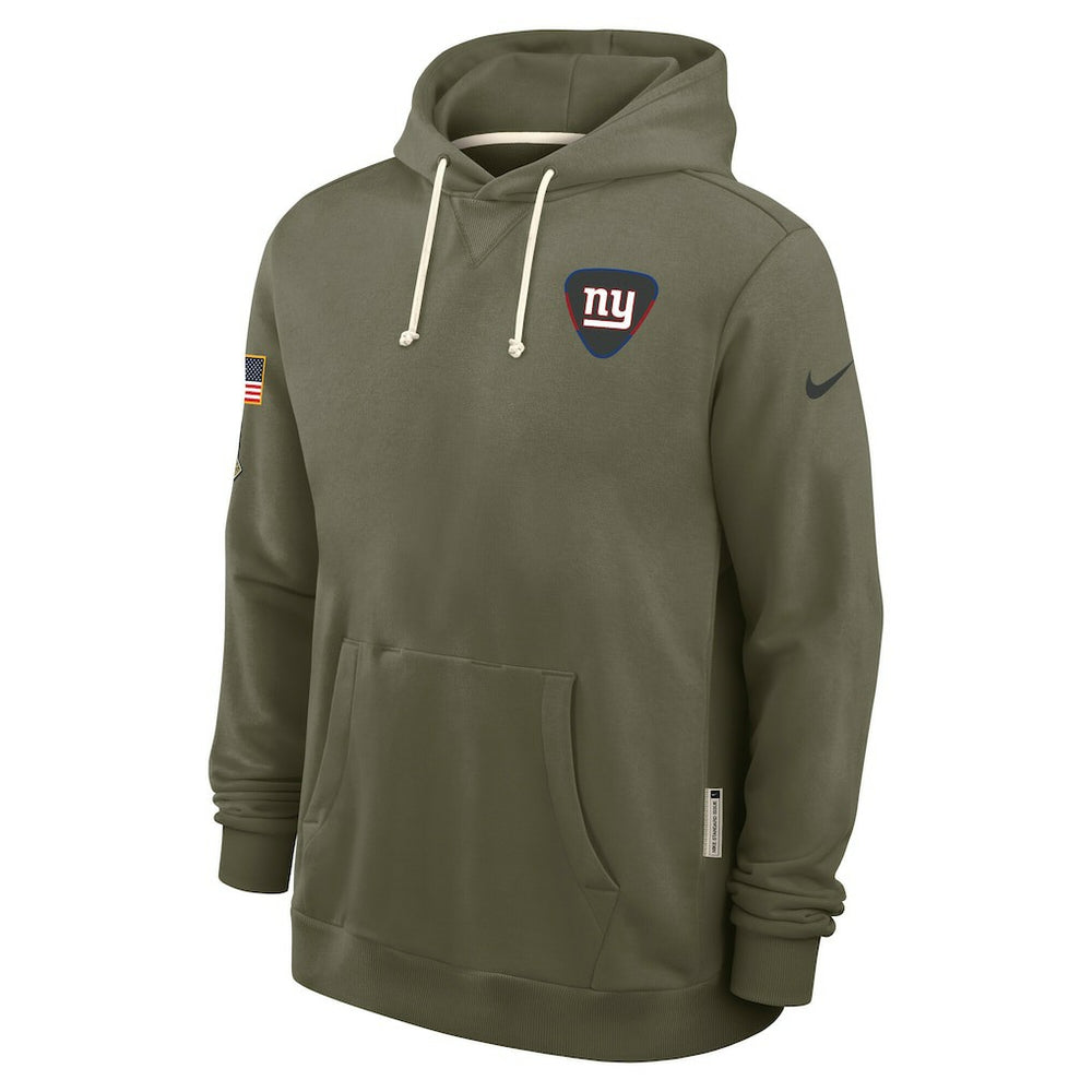New York Giants 2025 Salute to Service Sideline Standard Issue Dri-FIT Hoodie - Olive - Nike