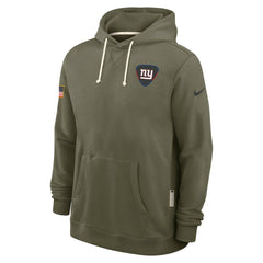 New York Giants 2025 Salute to Service Sideline Standard Issue Dri-FIT Hoodie - Olive - Nike