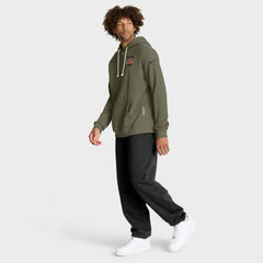 Cincinnati Bengals Big & Tall 2025 Salute to Service Sideline Dominant Force Dri-FIT Hoodie - Olive - Nike