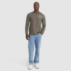 Buffalo Bills 2025 Salute to Service Sideline Long Sleeve T-Shirt - Olive - Nike