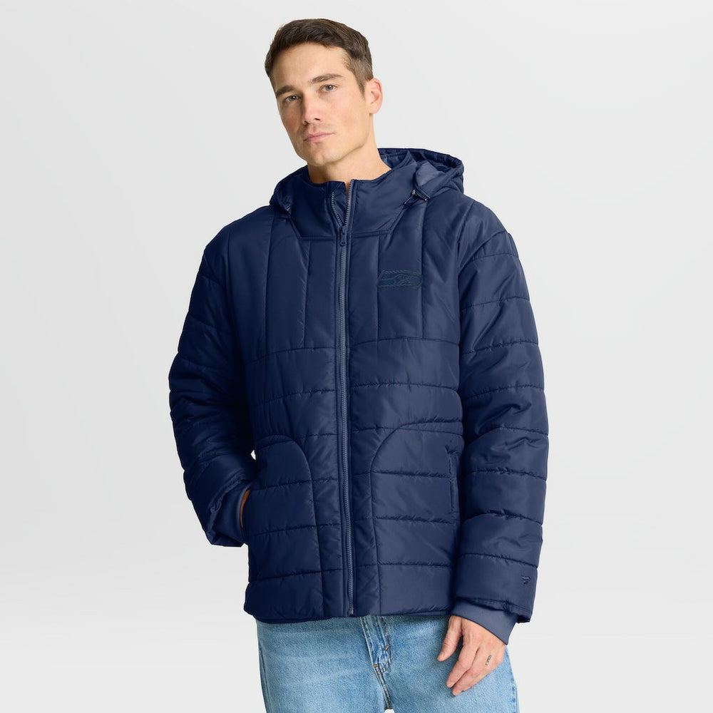 Seattle Seahawks Full-Zip Hooded Jacket - College Navy - Fanatics