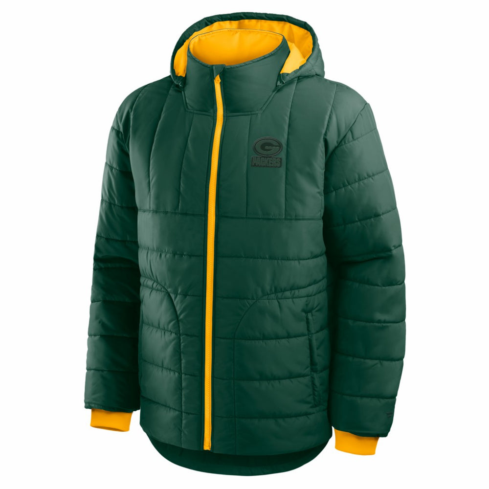 Green Bay Packers Full-Zip Hooded Jacket - Green - Fanatics