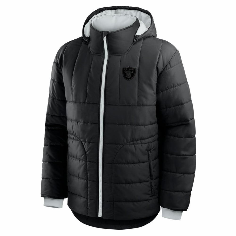 Las Vegas Raiders Full-Zip Hooded Jacket - Black - Fanatics