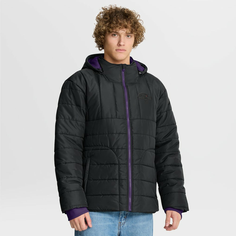 Baltimore Ravens Full-Zip Hooded Jacket - Black - Fanatics