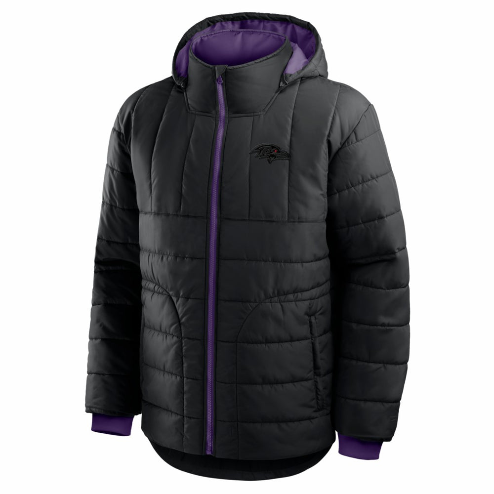 Baltimore Ravens Full-Zip Hooded Jacket - Black - Fanatics