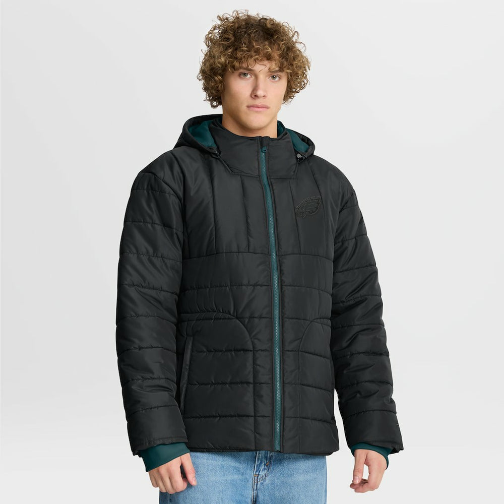 Philadelphia Eagles Full-Zip Hooded Jacket - Black - Fanatics