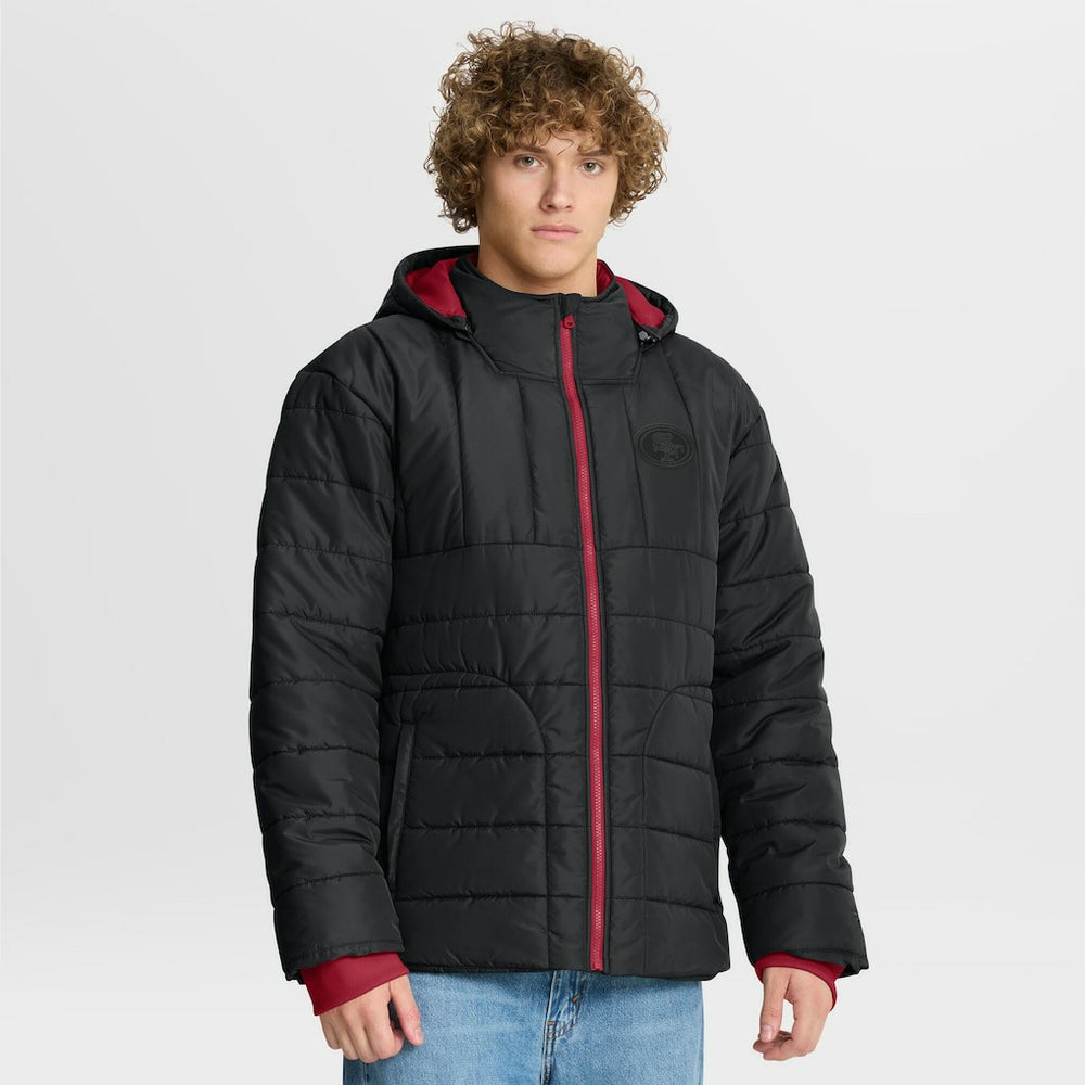 San Francisco 49ers Full-Zip Hooded Jacket - Black - Fanatics