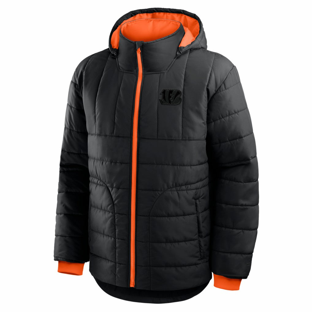 Cincinnati Bengals Full-Zip Hooded Jacket - Black - Fanatics