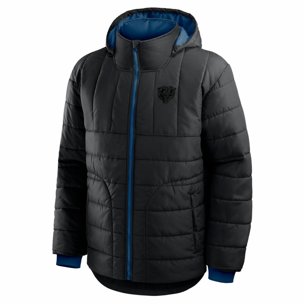 Chicago Bears Full-Zip Hooded Jacket - Black - Fanatics