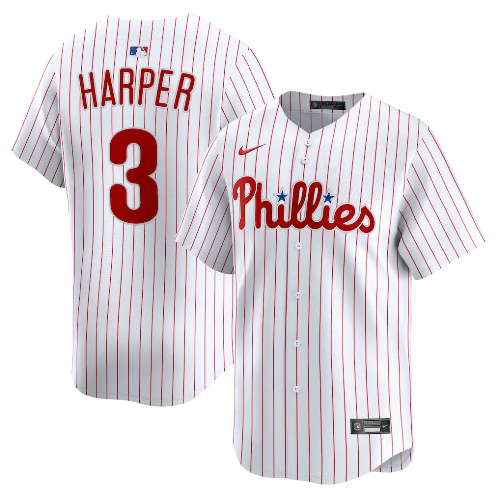Bryce Harper Philadelphia Phillies Nike Home Limited Player Jersey Outlet