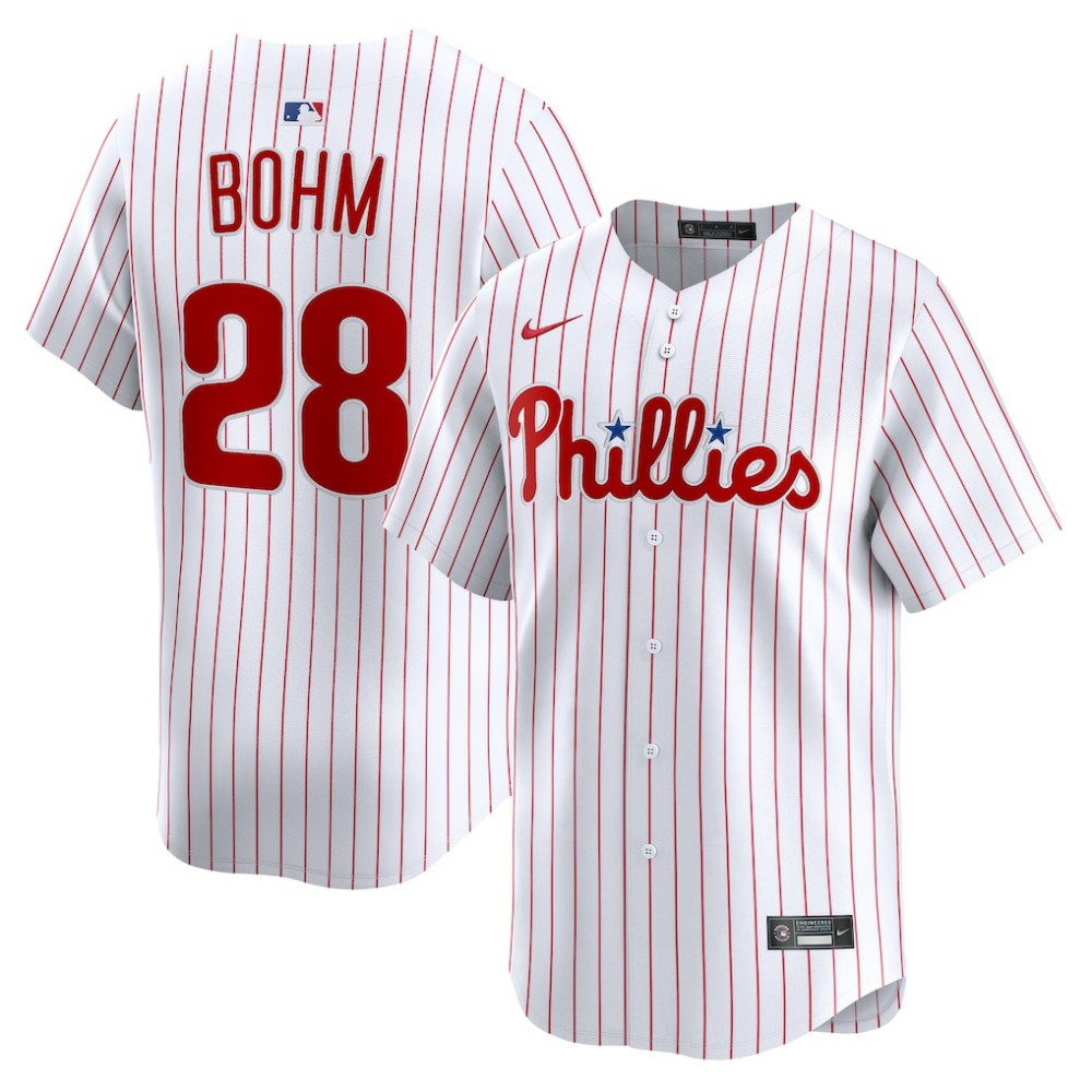 Alec Bohm Philadelphia Phillies Nike Home Limited Player Jersey for sale