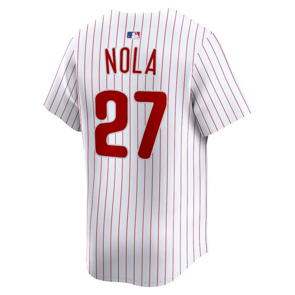 Aaron Nola Philadelphia Phillies Nike Home Limited Player Jersey Outlet
