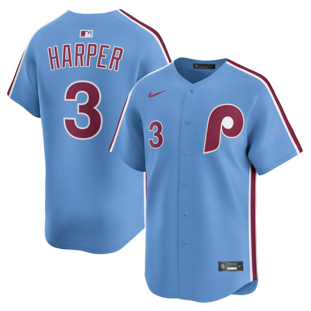Bryce Harper Philadelphia Phillies Nike Alternate Limited Player Jersey Discount