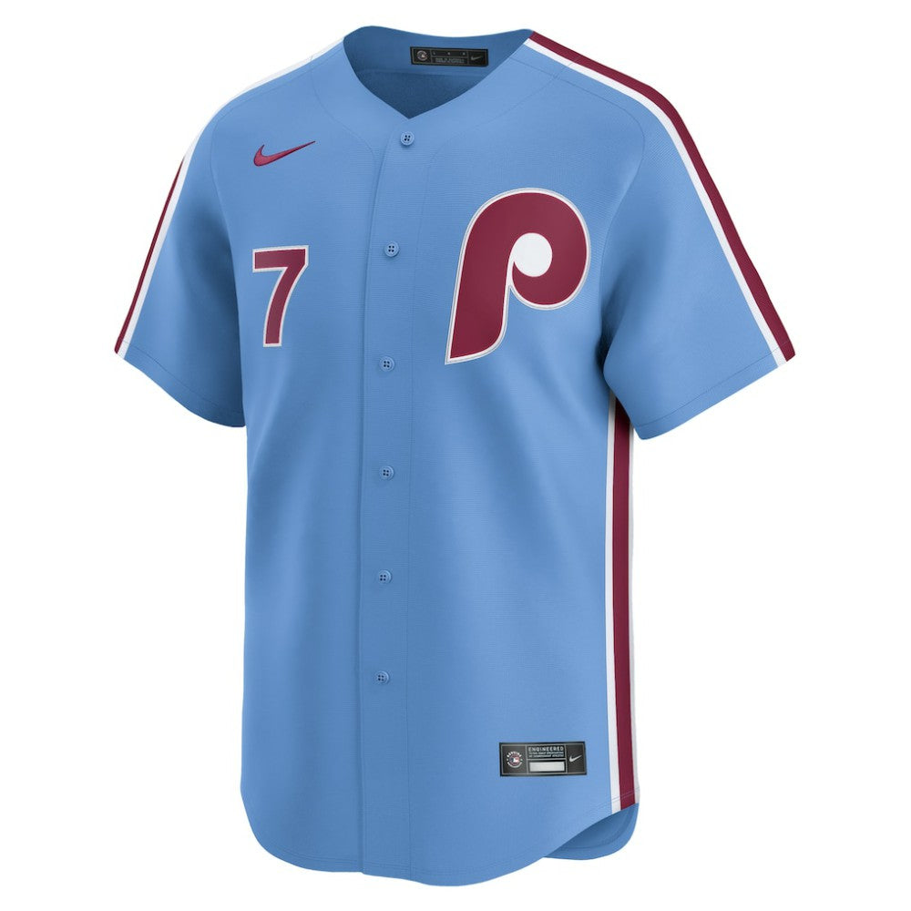 Trea Turner Philadelphia Phillies Nike Alternate Limited Player Jersey Online