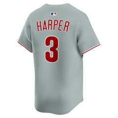 Bryce Harper Philadelphia Phillies Nike Road Limited Player Jersey Near Me