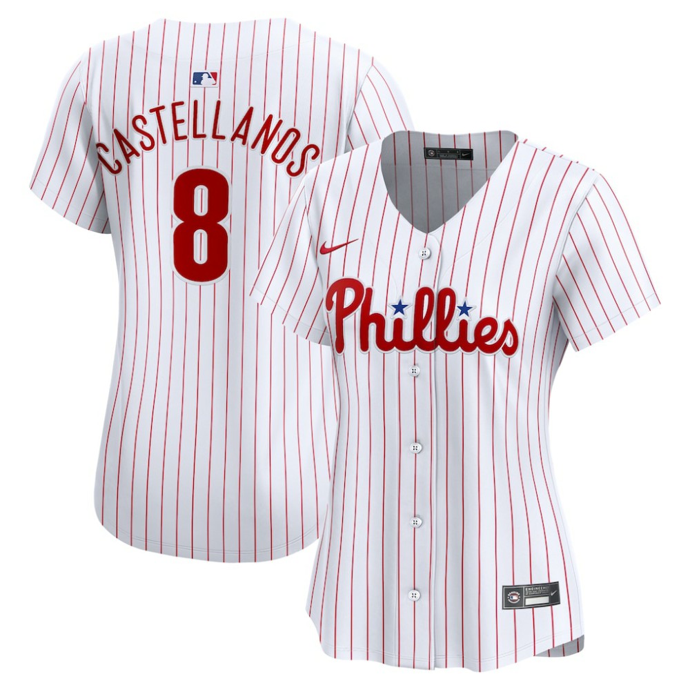 Nick Castellanos Philadelphia Phillies Nike Women's Home Limited Player Jersey Near Me
