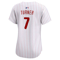 Trea Turner Philadelphia Phillies Nike Women's Home Limited Player Jersey Outlet