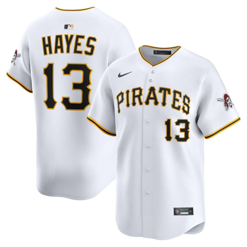Ke'Bryan Hayes Pittsburgh Pirates Nike Home Limited Player Jersey Discount