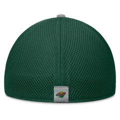 Minnesota Wild Fanatics Fundamentals Span Flex Hat - Green | Fanatics Clearance
