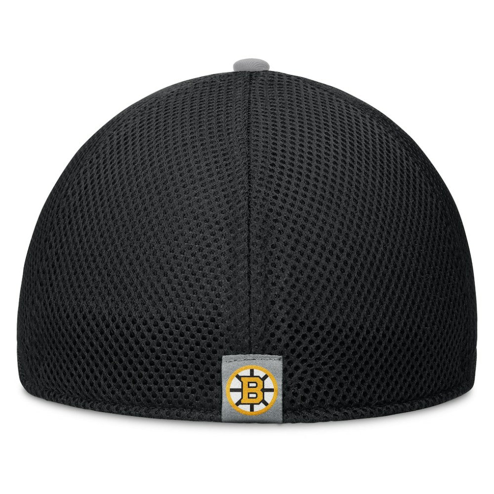 Boston Bruins Fanatics Fundamentals Span Flex Hat - Black | Fanatics Lifestyle