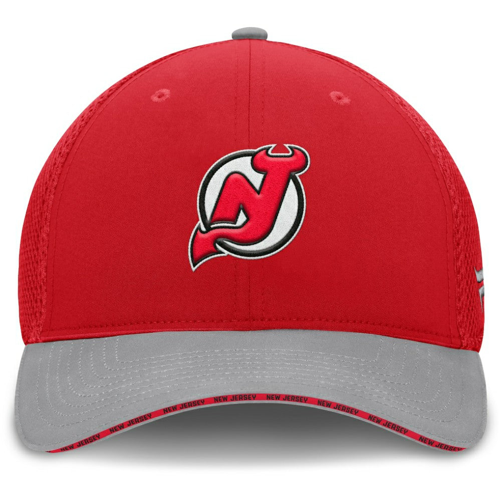 New Jersey Devils Fanatics Fundamentals Span Flex Hat - Red | Fanatics sale