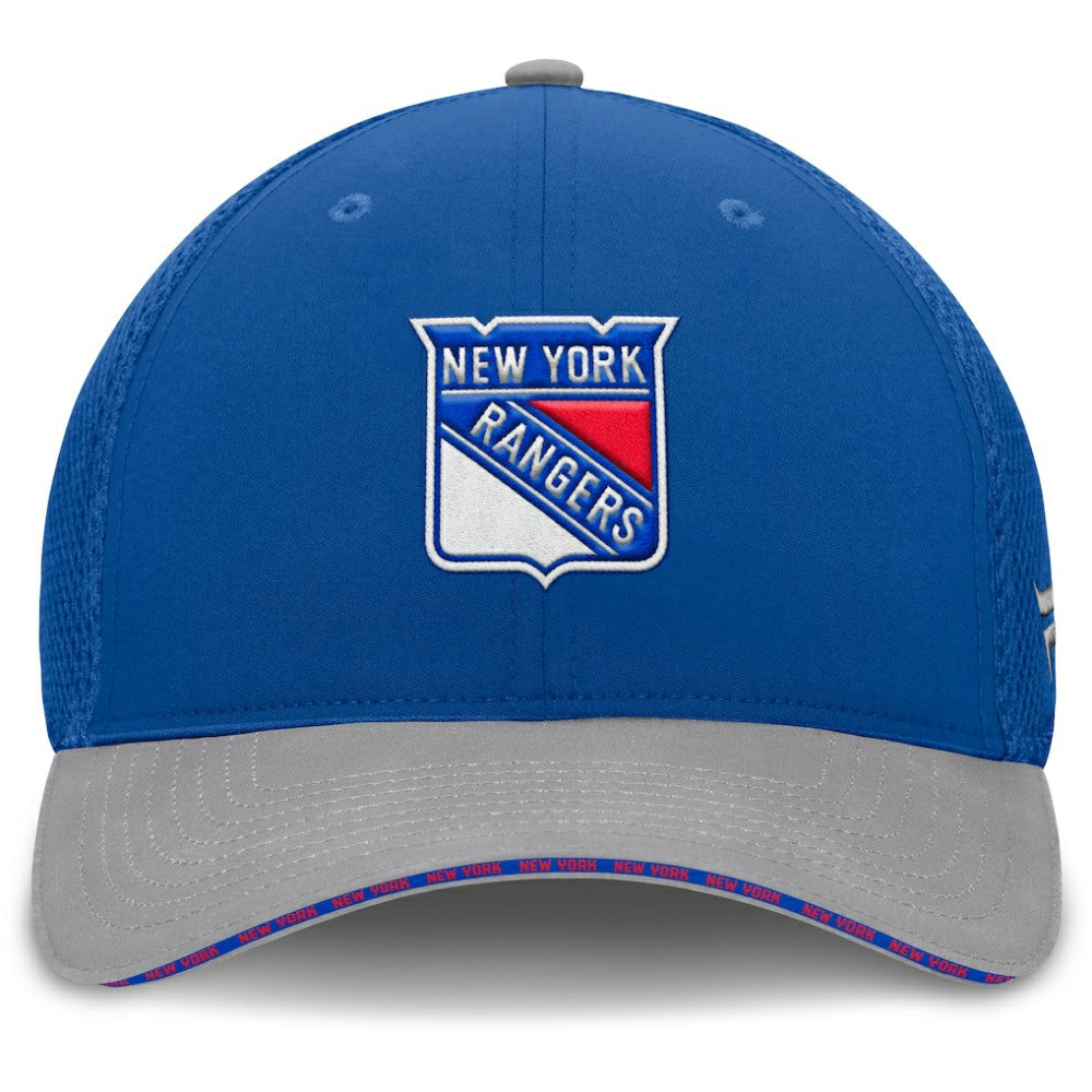 New York Rangers Fanatics Fundamentals Span Flex Hat - Blue | Fanatics Lifestyle