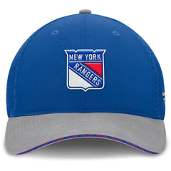 New York Rangers Fanatics Fundamentals Span Flex Hat - Blue | Fanatics Lifestyle