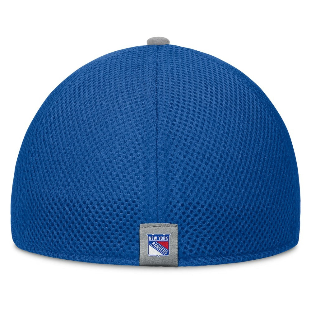 New York Rangers Fanatics Fundamentals Span Flex Hat - Blue | Fanatics Lifestyle