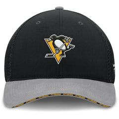 Pittsburgh Penguins Fanatics Fundamentals Span Flex Hat - Black | Fanatics sale