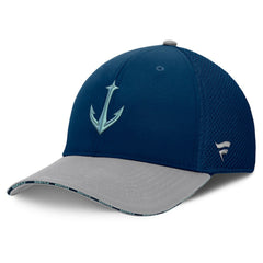 Seattle Kraken Fanatics Fundamentals Span Flex Hat - Deep Sea Blue | Fanatics sale