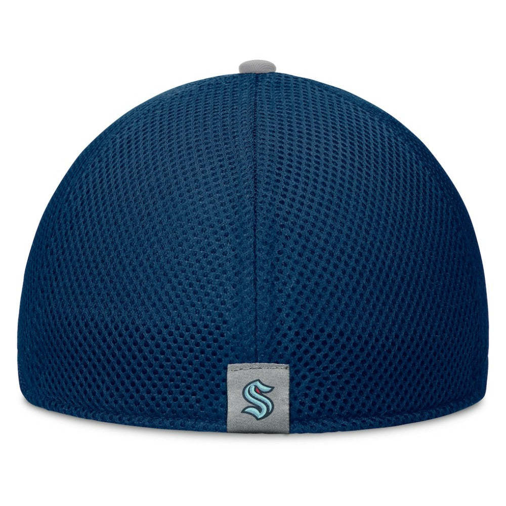Seattle Kraken Fanatics Fundamentals Span Flex Hat - Deep Sea Blue | Fanatics sale