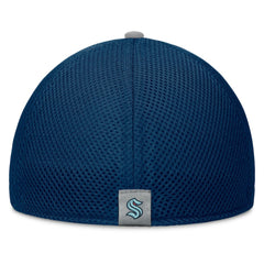 Seattle Kraken Fanatics Fundamentals Span Flex Hat - Deep Sea Blue | Fanatics sale