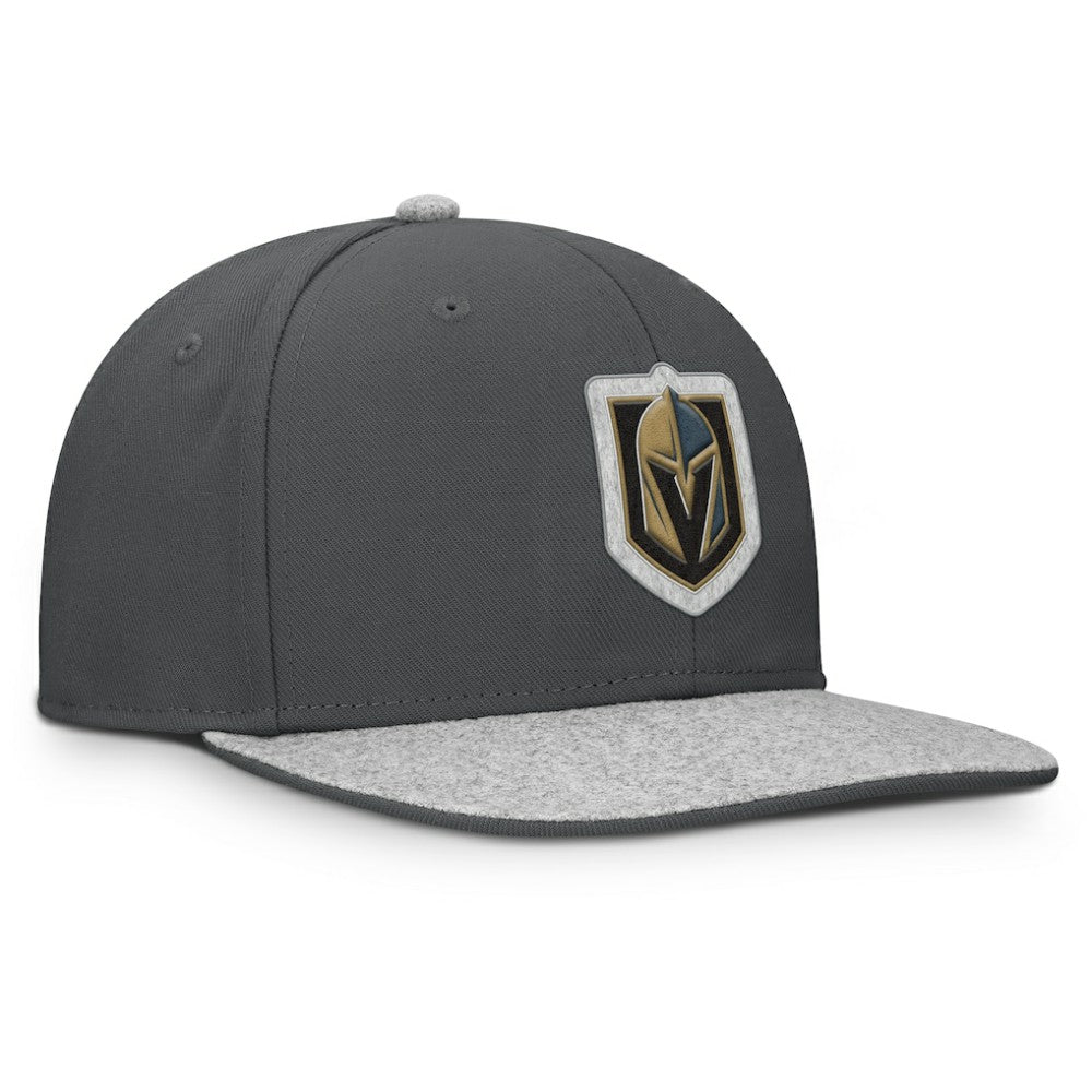 Vegas Golden Knights Fanatics Fundamentals Loden Snapback Hat - Charcoal | Fanatics discount